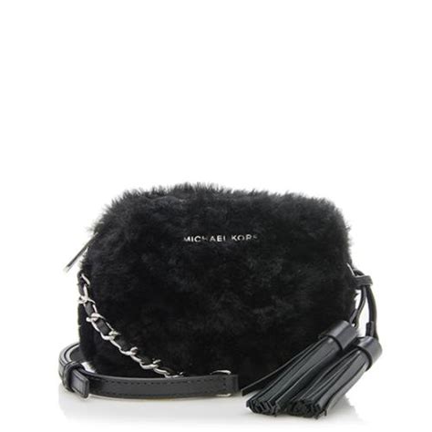 MICHAEL Michael Kors Fur Jet Set Travel Small Chain 